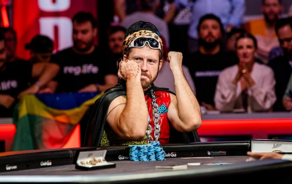 Le joueur de poker Mr. Dan Jungleman Cates